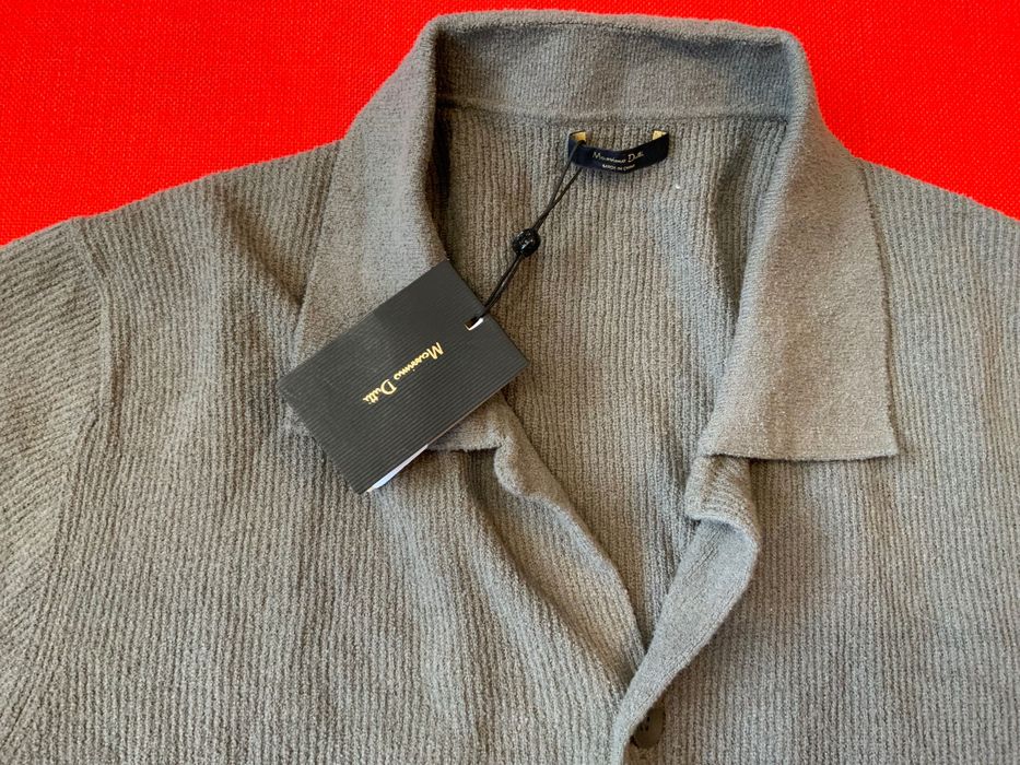 Massimo Dutti-оригинална  риза трикотаж 48м-52л