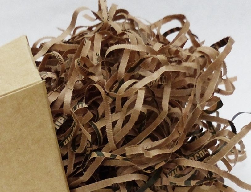 Бумажный наполнитель, для подарков.