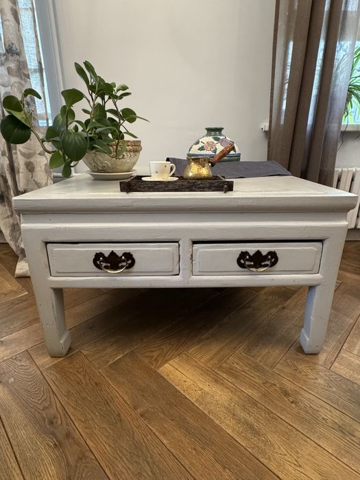 Чайный стол из массива дуба