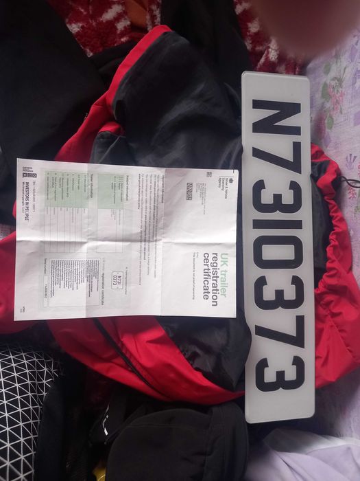 Каравана (и) с 1 ос  за продажба/талон и номер(по-дог)за рег.в Бг