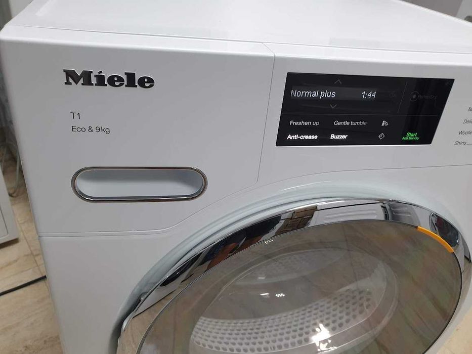 9кг - Wi-Fi - Miele T1 Eco Сушилня с Термопомпа - Аларма - Подсветка - Миеле