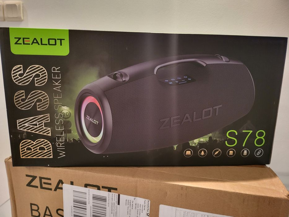 Zealot S78 120w boxa portabila 24000mah baterie