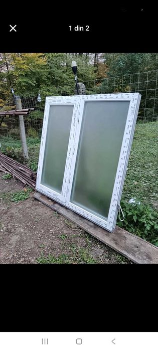 Vînd geam termopan nefolosit stare bună!