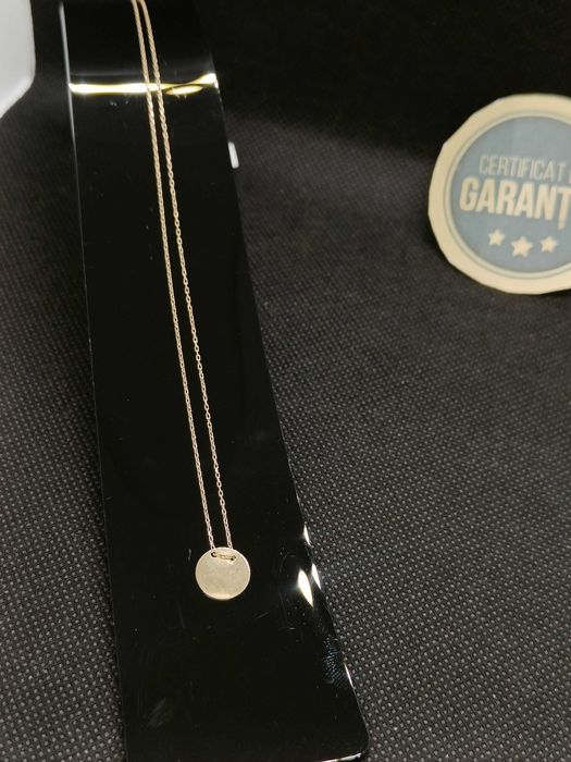 Lant cu medalion aur 14K 1.39g (Ag16 Moldova b32389) - Garantie 2 ani!
