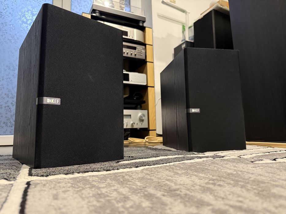 Boxe Kef Q 300,120W,Uni-Q Driver,Difz De 16.5,Impecabile Bi-Wiring