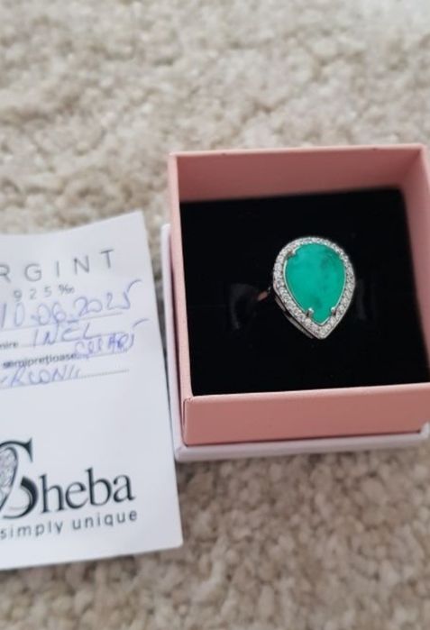 Inele argint zirconiu si cuart noi