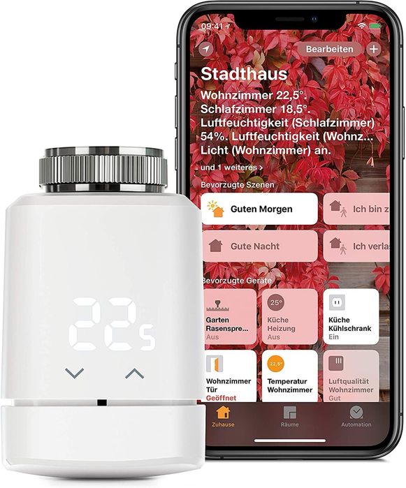 Смарт Термоглава Eve Thermo Smart LED Display - Homekit / Google Home