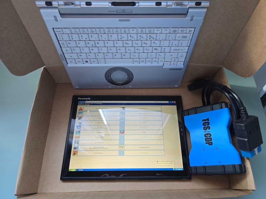 Диагностични лаптопи Panasonic Toughbook автодиагностика готови за употреба