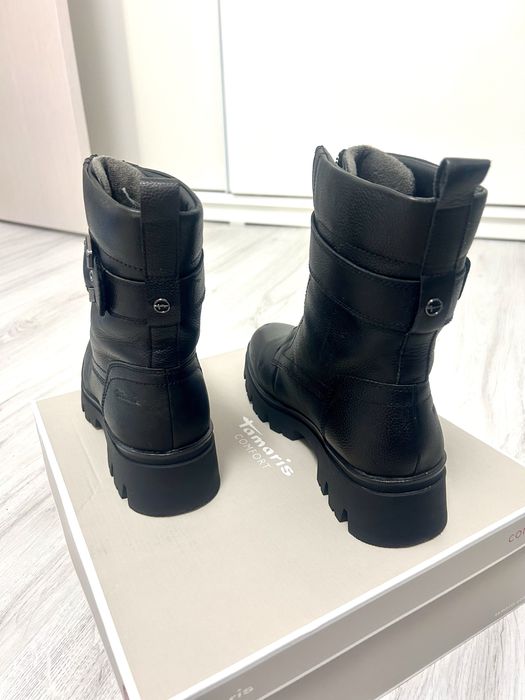 Ghete piele naturala Tamaris noi