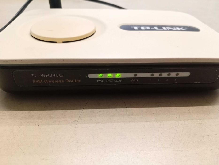 Рутер TP Link TL-WR340G в отлично състояние WiFi WLAN интернет TP-link