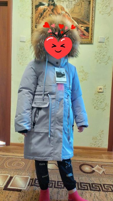 Куртка-парка на девочку