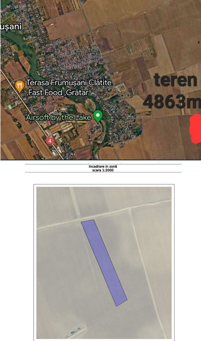 Teren extravilan/Teren forestier Frumusani