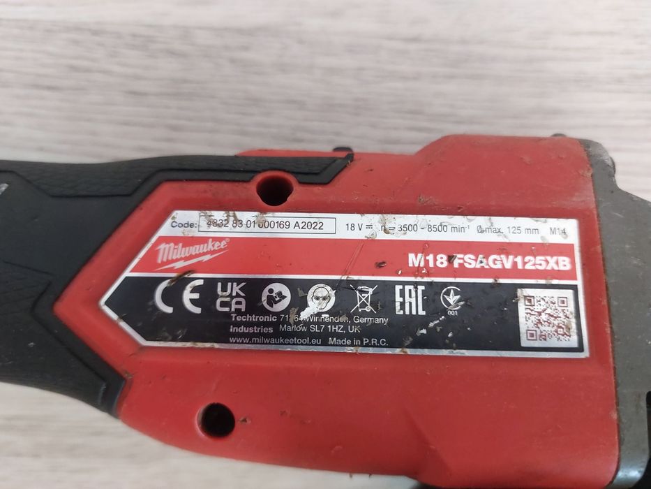 Flex milwaukee cu reglaj turatie, variator, 2022, stare perfectă