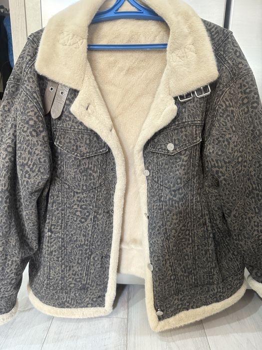 Джинсовая куртка осень, зима