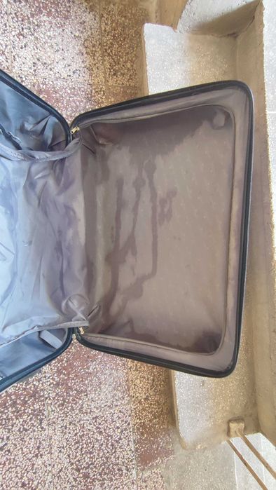 Голям твърд син куфар Passenger Classic 73cm