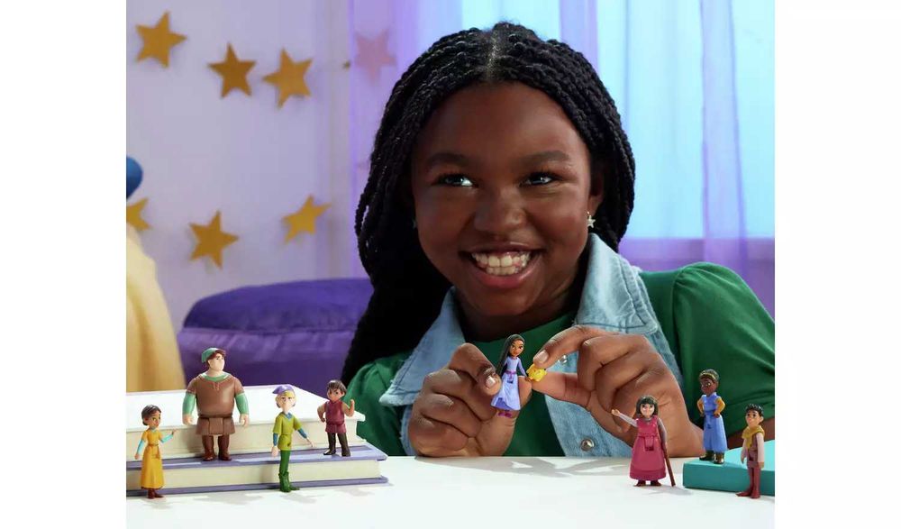 Комплект мини фигурки Wish Аша и приятели Mattel Disney