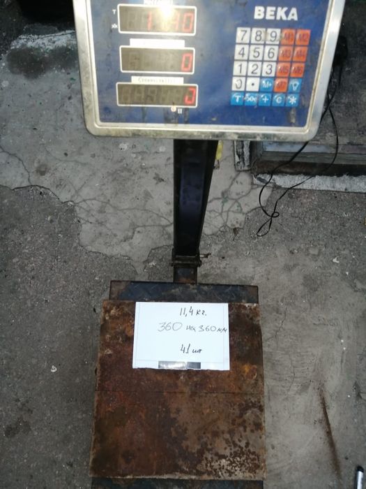 Чугунная напольная плитка