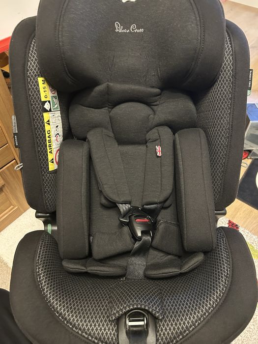 Въртящо столче за кола Silver cross