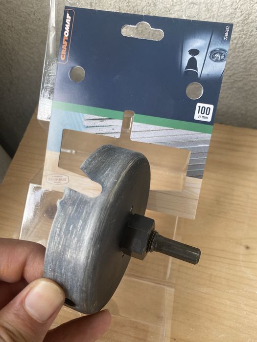 Свредел за пробиване ф100