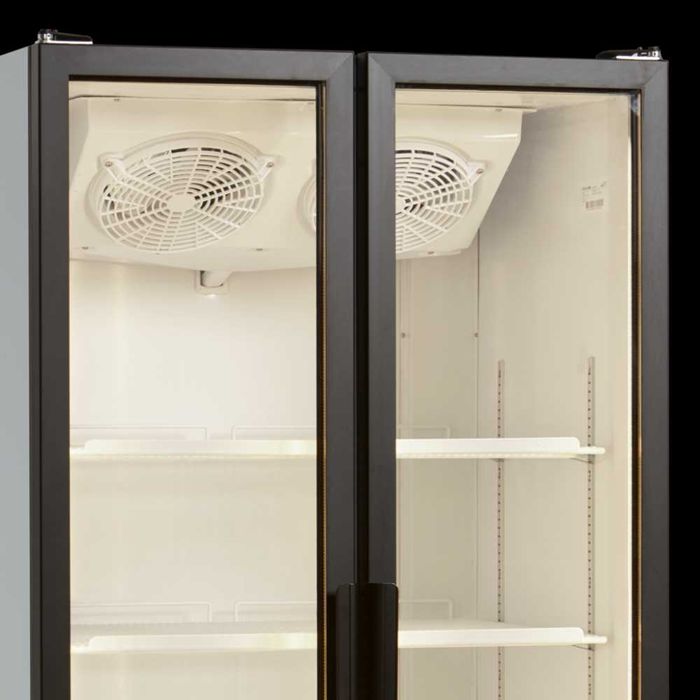 Vitrina Frigorifica Ingusta cu 2 usi/ +2 +8C/90x74x200cm/ NOU