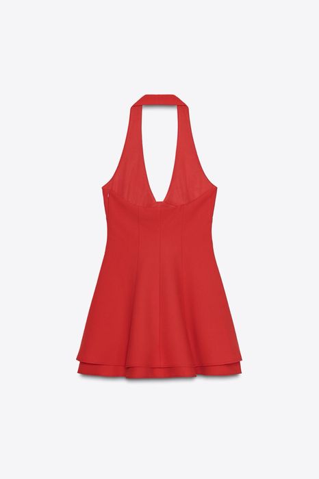 Червена рокля ZARA