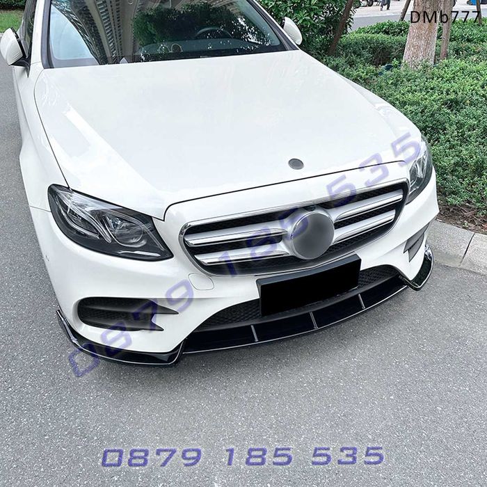 Спойлер крило предна броня Mercedes E W213 AMG Pre face мерцедес е амг
