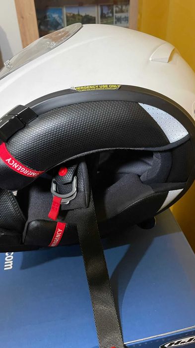 Casca moto hjc rpha 70 solid – xs – alb mat