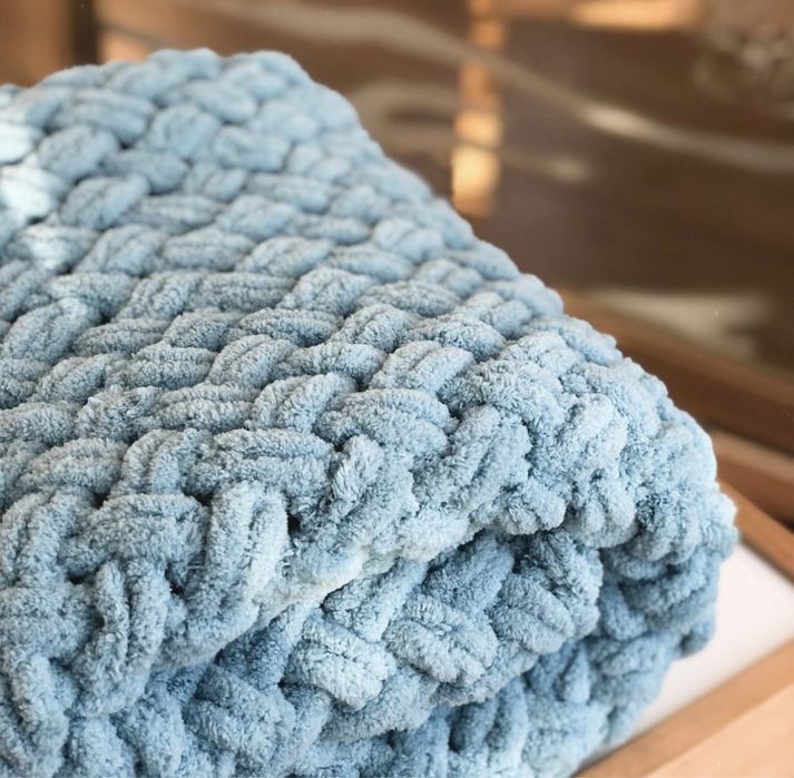 Плед ручной работы