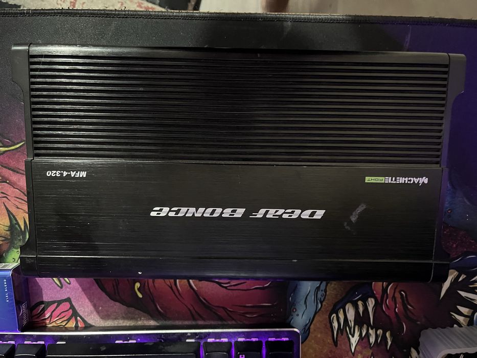 Усилитель в машину 4x320