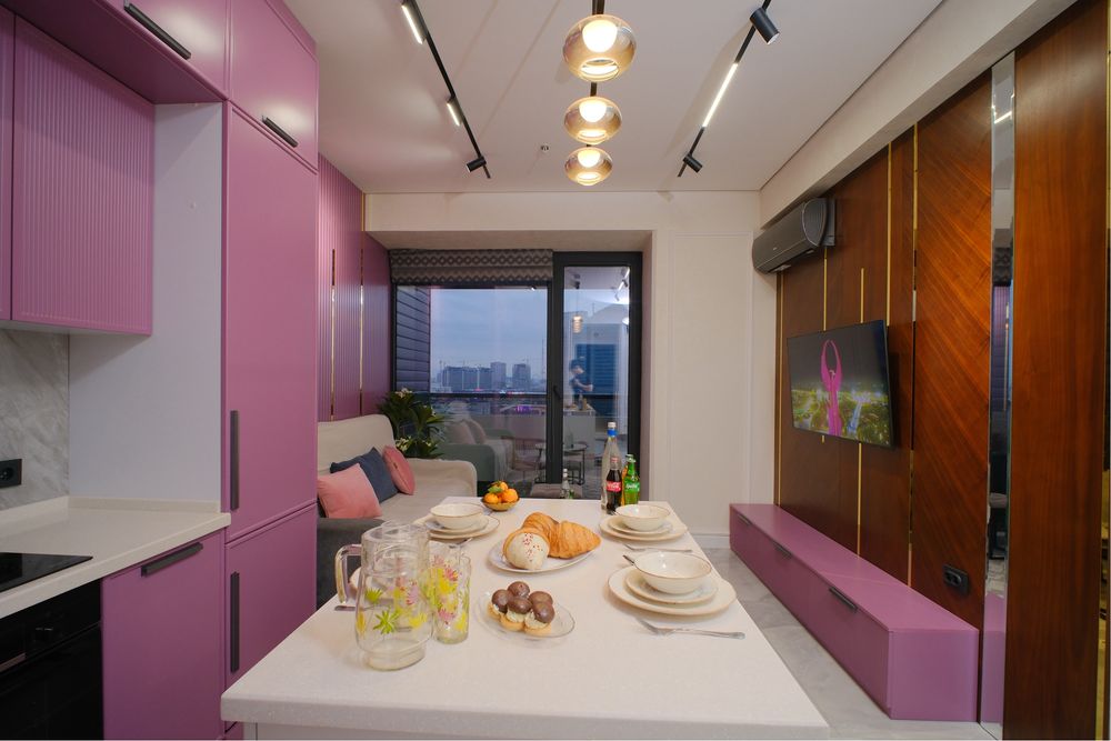 Сдам 2х комн. квартиру посуточно, в центре города, ЖК NRG U Tower