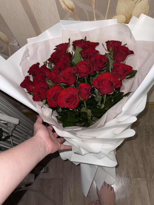 Букет роз свежие