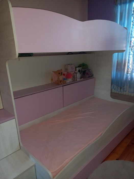 Детско легло двуетажно