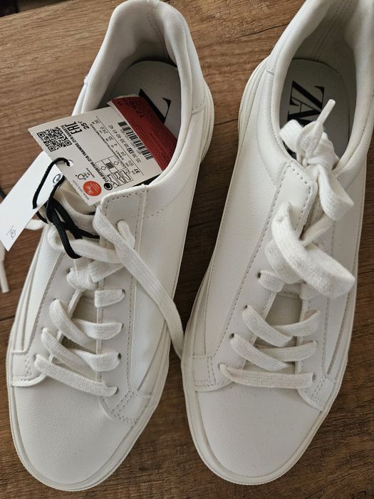 Бели гуменки ZARA