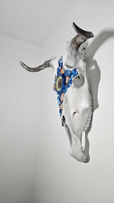 Ceas decorativ unicat.
