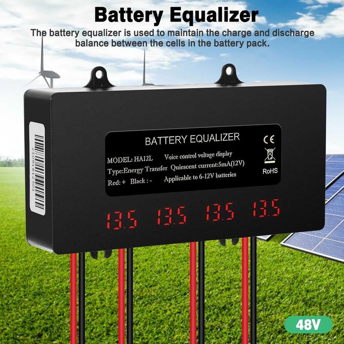 Egalizator baterii DEWIN 48V cu afisaj digital - echilibrator