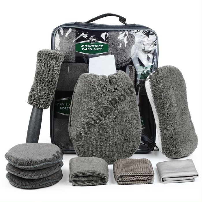 Комплект за Почистване на автомобил от 9 части