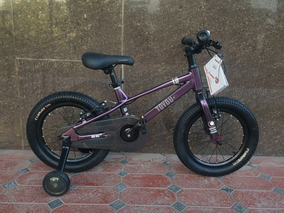 Детский велосипед TOYOU 16 и 14 (Алюминевый)