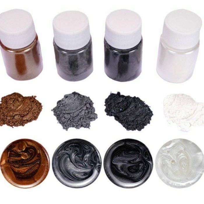 Mica Pigment metalic rasina epoxy (sapun,lumanare,make-up,unghii)