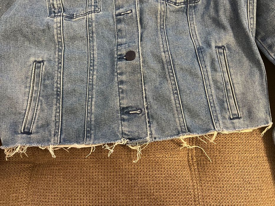 Jacheta de blugi dama bleu Boss XS