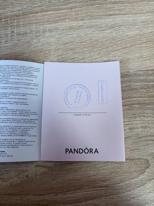 Гривна и талисмани Pandora