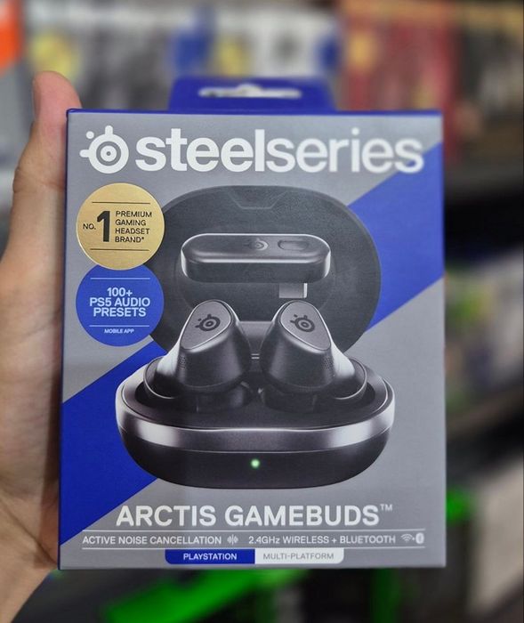 Steelseries Arctis GameBuds Беспроводные Наушники чёрный,белый