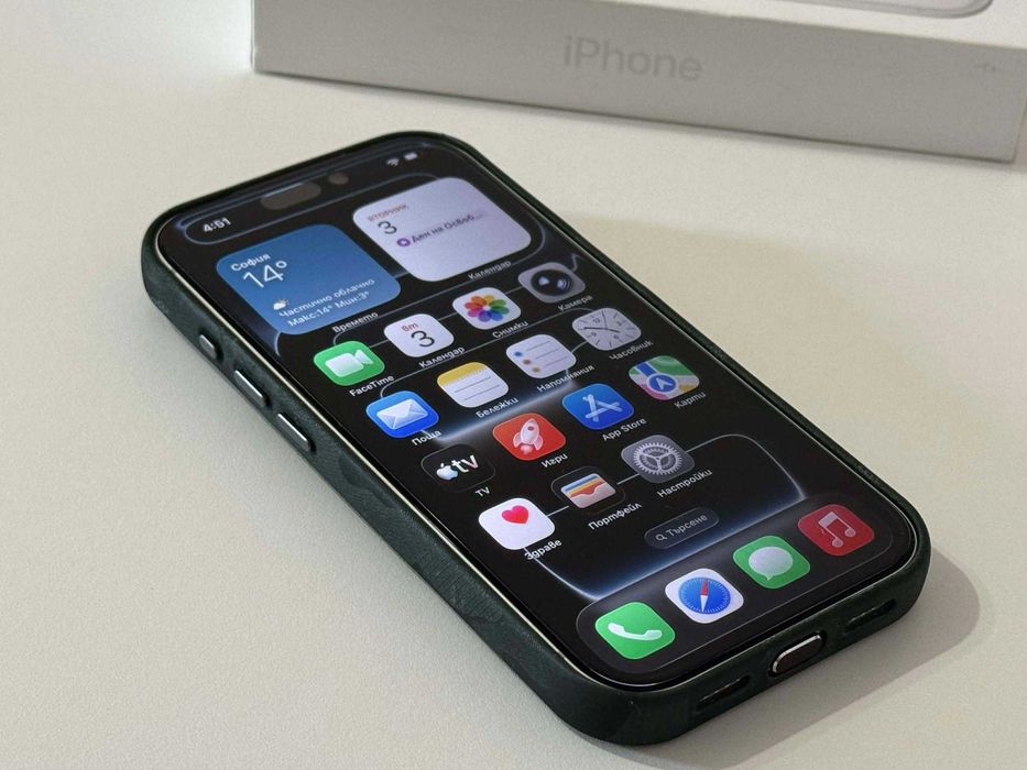 Бартер! Гаранция! Перфектен! iPhone 17 Pro Silver (Бял) 98%