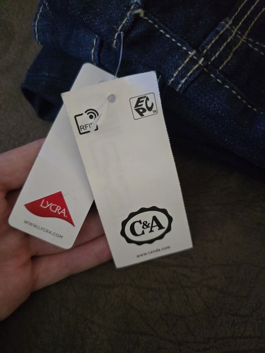 Blugi drepti damă C&A XL, 46 EUR