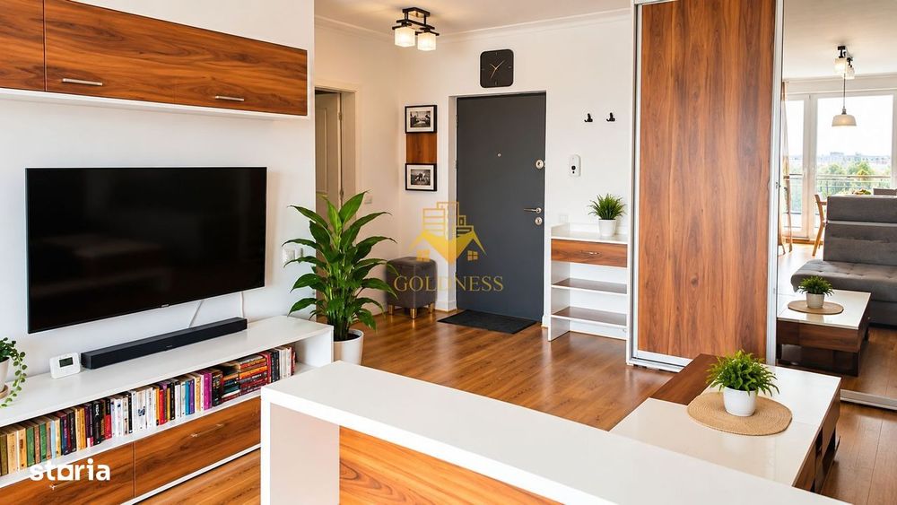 2 camere open space, Parcare, Iris, Riverside, Portelanului, 1 MAI