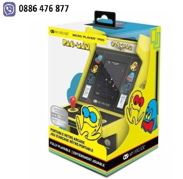 Преносима игрова конзола My Arcade – Micro Player PRO, ретро Pac – Man