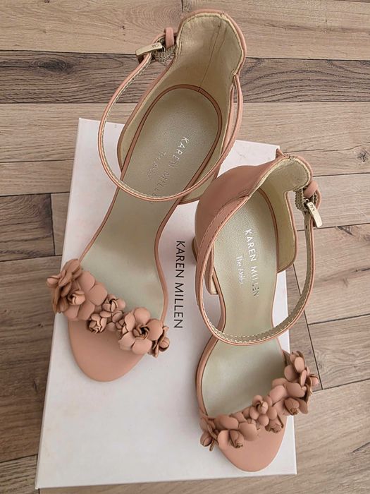 Кожени сандали Karen Millen