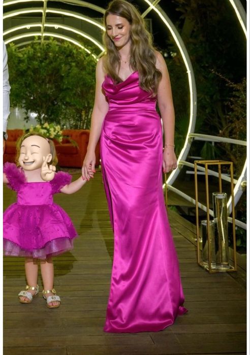 Rochite mama-fiica roz