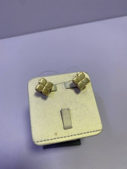 Серьги из желтого золота