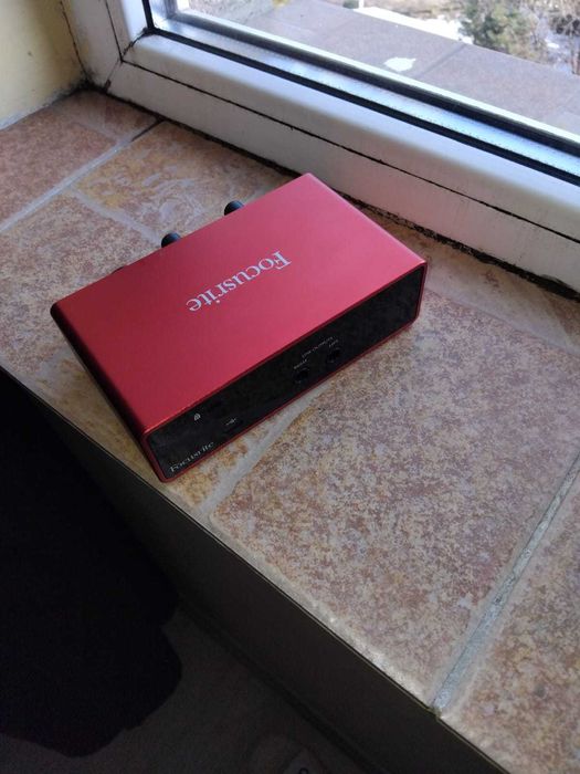 Vand Microfon Rode NT1-A +  Stativ + Scarlet SOLO 3RD Gen