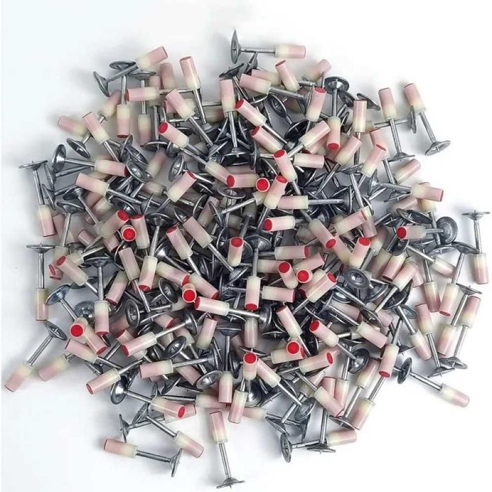 Комплект 100 броя пирони 7,3мм/8.5мм за ръчен пистолет за пирони-такер